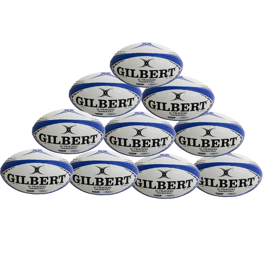 Gilbert G-TR4000 Rugby Ball Ten Pack