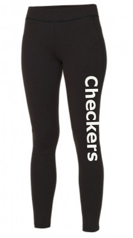 Checkers Gymnastics Full Leggings (Senior)