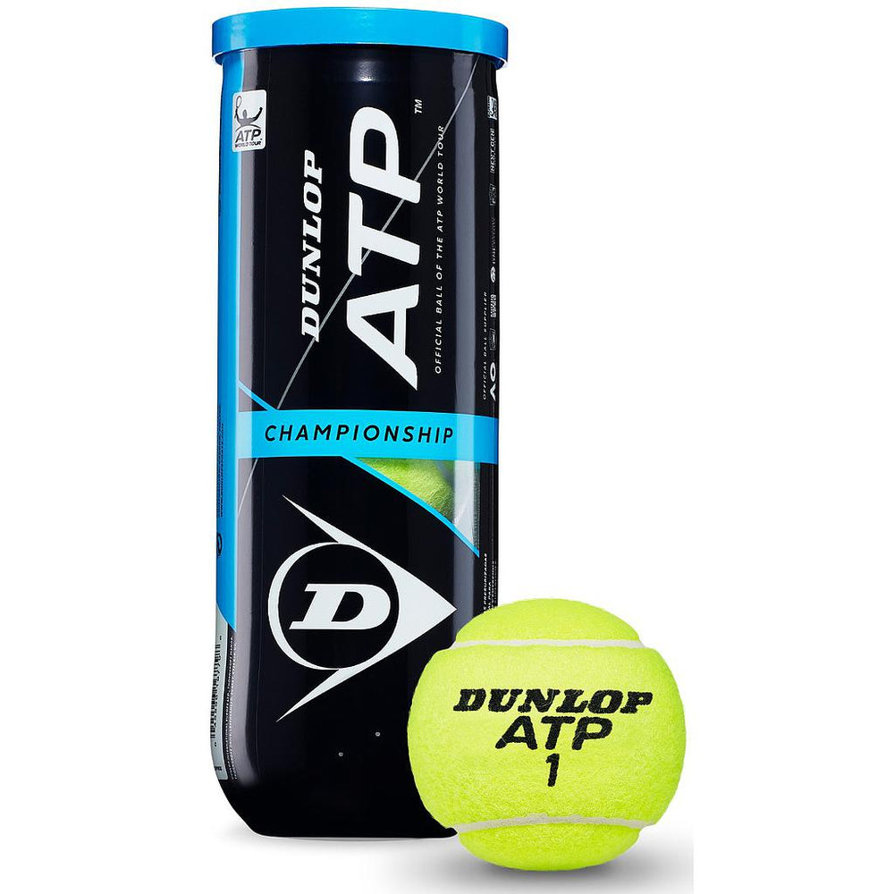 Dunlop ATP Championship Tennis Balls - 4 Tube