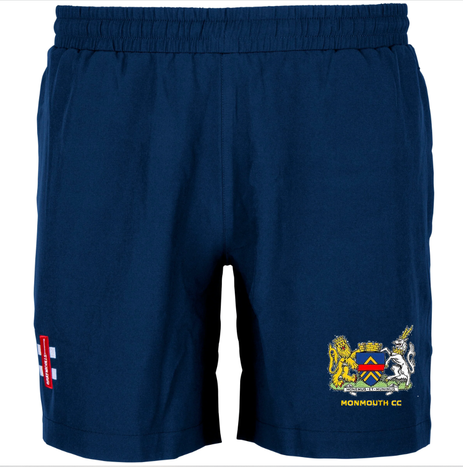 Monmouth CC Junior Navy Training Shorts