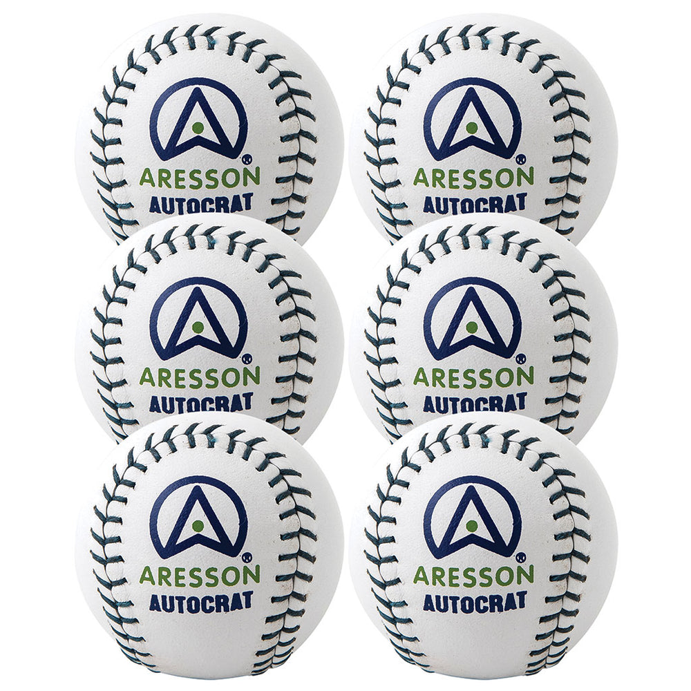 Aresson Super Match Rounders Ball 6 Pack
