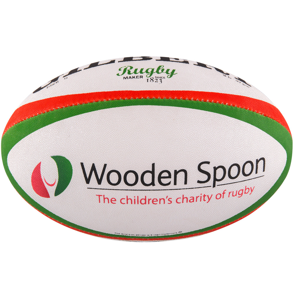 Gilbert Wooden Spoon Rugby Ball