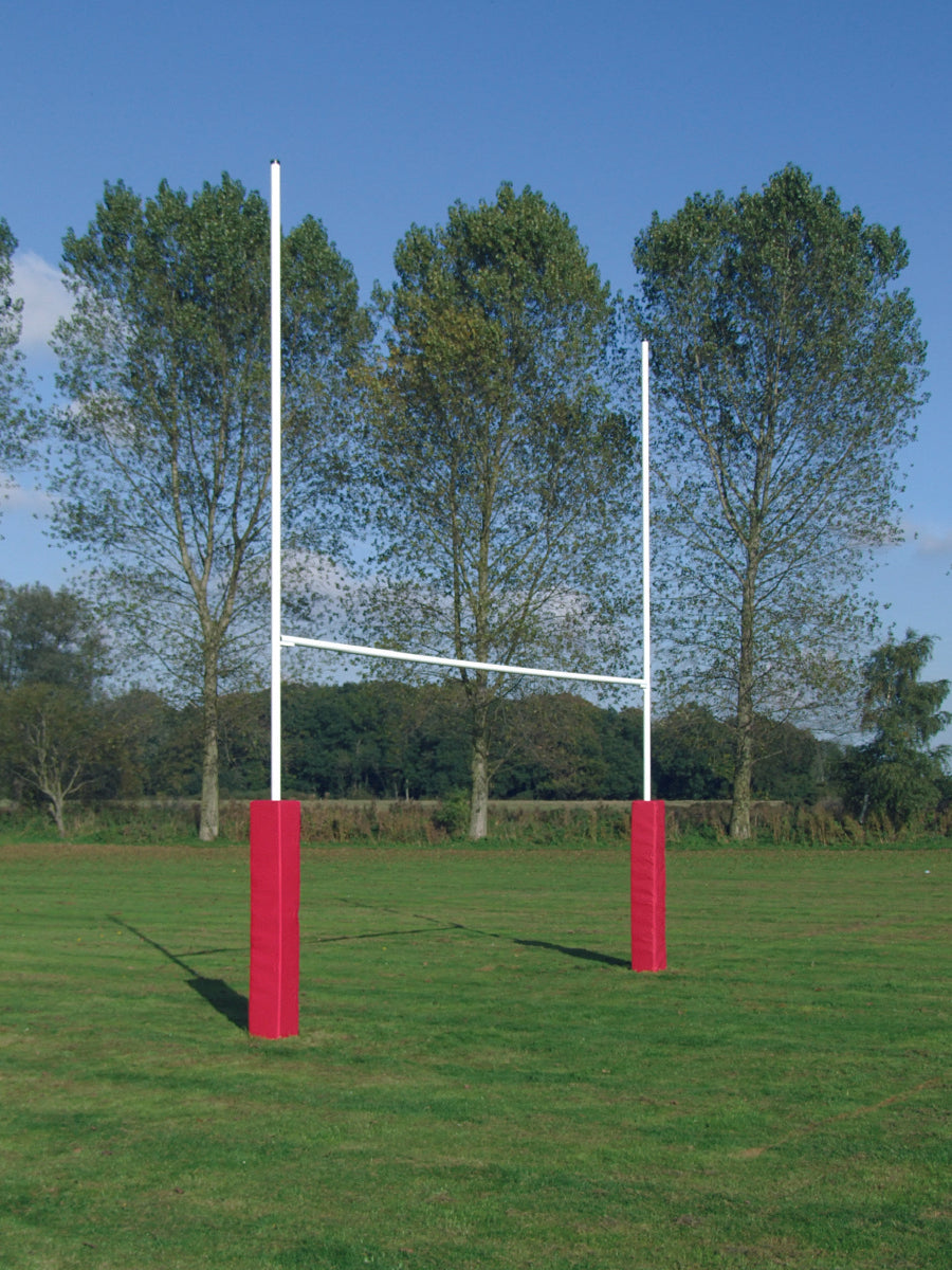 No 3 Steel Rugby Posts - 6M Socketed
