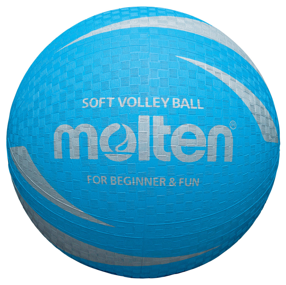 Molten S2V1250 Soft Rubber Volleyball - Blue
