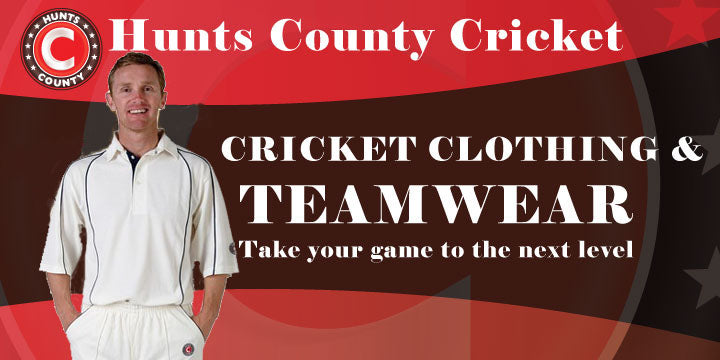 Hunts County Polycotton Cricket Shirt (12 Pack) inc Club Logo