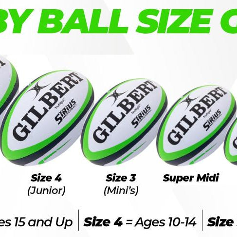 Rugby Union Ball Size Guide