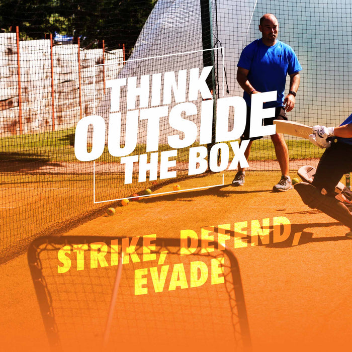 Strike, Defend, Evade - A Crazy Catch Cricket Drill