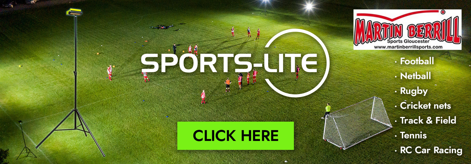 Sports Floodlights & Accessories from Ritelite