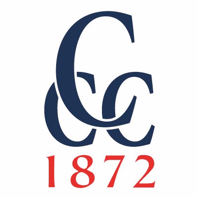 Logo with three overlapping blue Cs and the number 1872 in red beneath them on a white background.