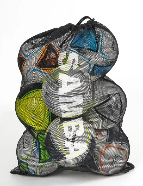 Football Ball and equipment bags.