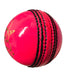Dukes County International Pink Top Grade Match Cricket Ball with black seam