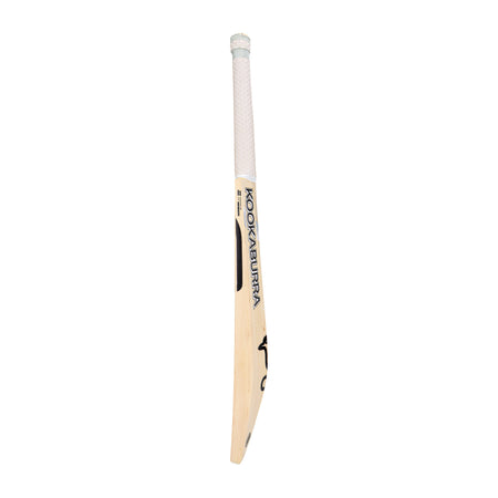 A new, light-colored Kookaburra Ghost Pro 3.1 Icon Cricket Bat 2026 with a white grip stands upright against a plain white background. The Kookaburra brand name is printed in black on the front.