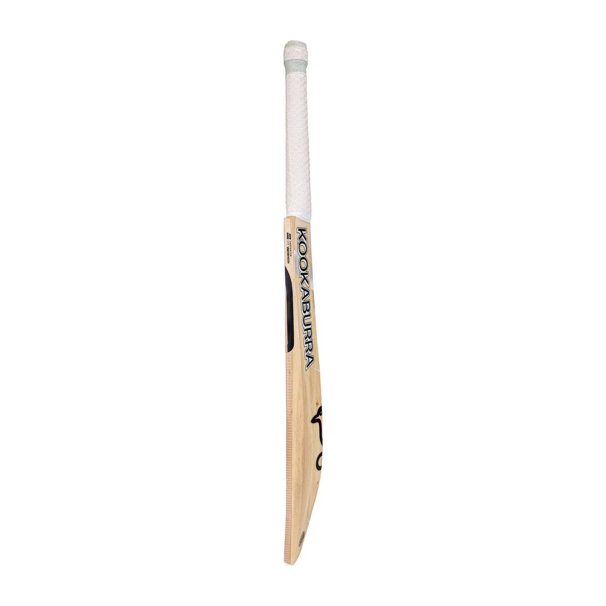 The Kookaburra Ghost 6.3 Select Junior Cricket Bat 2026 is a lightweight wooden bat with a white grip from Kookaburra, shown against a plain white background.