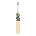 The Kookaburra Nickel Pro 3.1 Icon Cricket Bat 2026 is a wooden English Willow bat with a white handle wrapped in red and blue tape, featuring the Kookaburra bird logo and colorful geometric designs on the front.