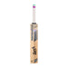 The Kookaburra Prism 4.1 Hero Junior Cricket Bat 2026, crafted from English willow with a white grip, green and purple accents, and bold black Kookaburra branding on the front, is displayed against a white background.