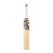 The Kookaburra Prism 4.1 Hero Junior Cricket Bat 2026, featuring a white grip, black Kookaburra logo, and feather design on English willow, is displayed upright against a plain white background.