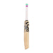 The Kookaburra Prism 6.3 Select Cricket Bat 2026, a Grade 5 English willow bat with a white grip, purple and green bands at the top, and a black design on the blade, is displayed against a plain white background.