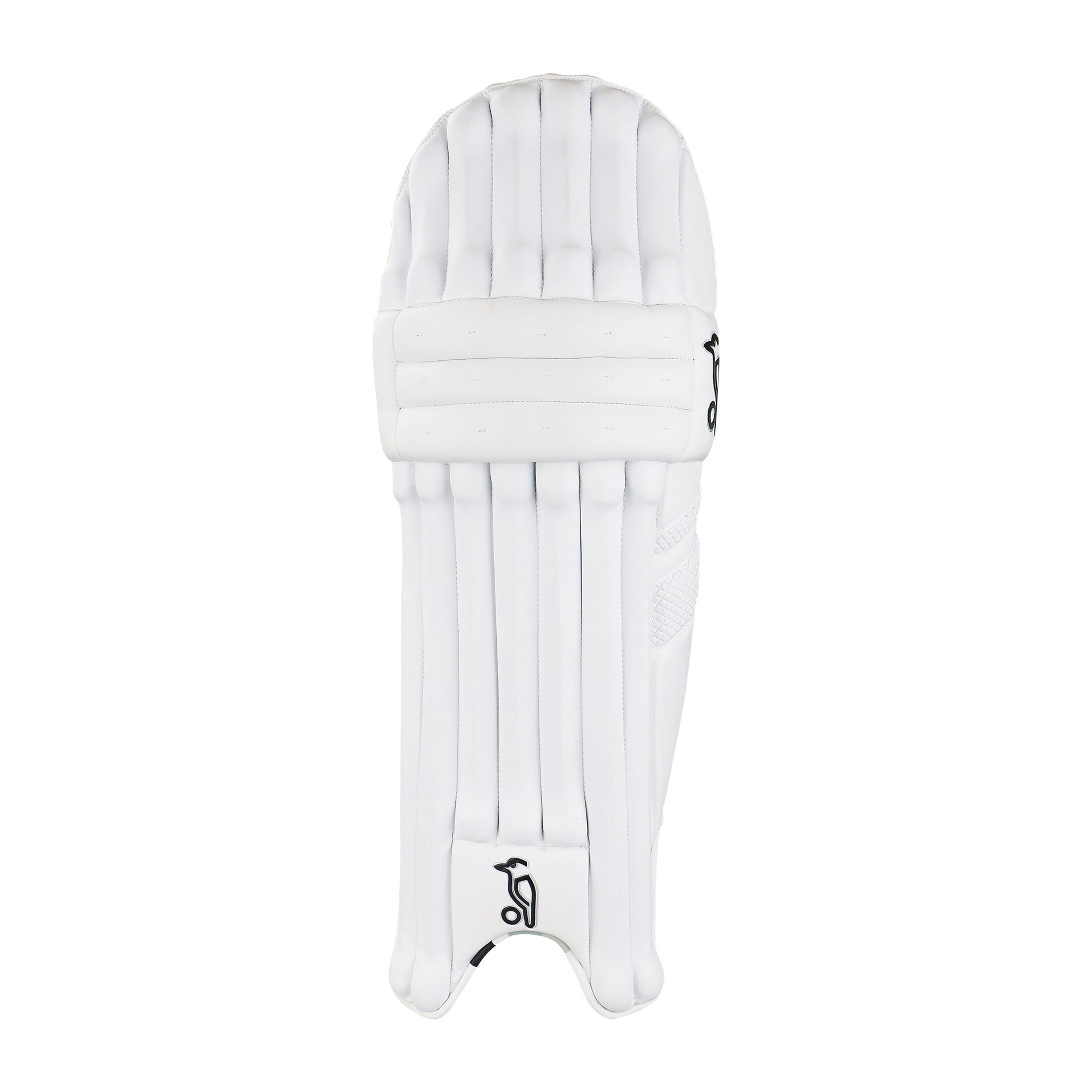 The Kookaburra Ghost 3.1 Batting Pads 2026 by Kookaburra feature vertical padding, reinforced cane construction, and subtle stitching for superior leg protection.