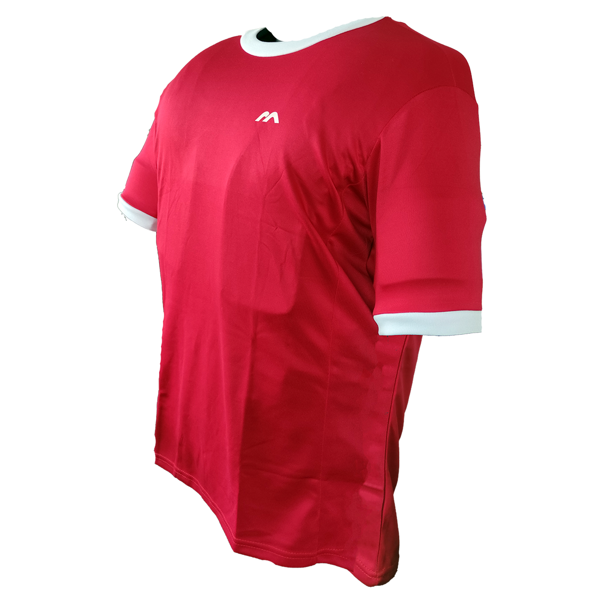 Mercian Pro GK Smock : CP44PRO : red : side view : short sleeve