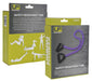 Two Urban Fitness Safety Resistance Tube boxes, one marked Light, feature images of people exercising and display a purple latex-free tube with black handles—ideal for strength training.