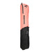The Kookaburra Vex Hockey Bag 2026 by Kookaburra features a coral pink and black design, zippers, padded strap, handle, and valuables pocket—ideal for carrying and protecting your sports gear.