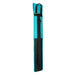 The Kookaburra Octane Hockey Stick Bag 2026 by Kookaburra is a turquoise and black fabric bag with a long vertical black strap, top pick-up handle, designed for carrying long, narrow items like hockey sticks.