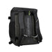The Kookaburra Elite Hockey Rucksack 2026 by Kookaburra is shown from the back, featuring padded mesh shoulder straps, a chest strap, side mesh pocket, internal laptop sleeve, and a textured back panel with gray KOOKABURRA branding.