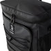 The Kookaburra Elite Hockey Rucksack 2026 by Kookaburra features a front pocket, zippered compartments, elastic front cord, a tag with a white logo, water-resistant fabric, and an internal laptop sleeve.