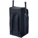 The Gunn & Moore 707 Duffle 2026, a durable black equipment backpack from Gunn & Moore, features shoulder straps and upright side pockets for two baseball bats—perfect for junior players.