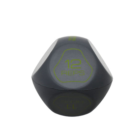 The Urban Fitness Fitness Dice by Urban Fitness is a black, twelve-sided workout tool with bright green text showing "12 REPS," designed to randomize exercise repetitions during home fitness routines.
