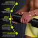 Wearing yellow workout shorts, a person holds the Urban Fitness 2.5kg Adjustable Dumbbell Set—perfect for compact home gyms. Text highlights customizable weight, ease of use, safety, compact design, and versatility. Urban Fitness logo at bottom right.