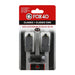 Fox 40 Whistle Twin Pack features two Classic whistles, including a black cushioned mouth grip model with lanyard. Packaging notes use in NBA, FIFA, NCAA, NFL, FIBA & FINA; sound reaches 115 dB. Brand: Fox 40.