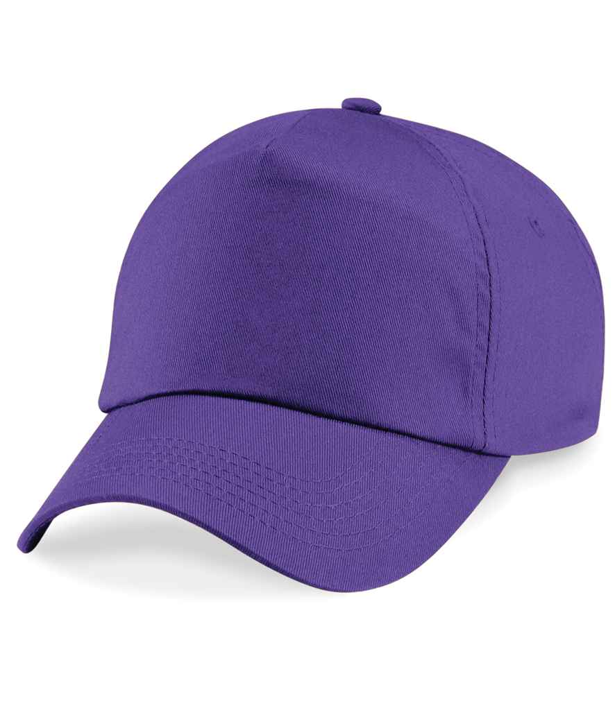 The Hawkeswood Royals Cap by Martin Berrill Sports is a 5-panel purple cap with a curved brim, displayed against a white background.