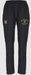 Gray Nicolls Bartestree & Lugwardine CC Ladies Velocity Track Trousers feature an elastic waistband, a red and white patch on the right thigh, and the club logo on the left. These lightweight pants are ideal for active days.