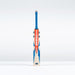 The Gray Nicolls Havoc 1.0 Neocore Players Edition SH 2026 cricket bat, featuring a blue handle, orange and blue design, "STORM" on the front, and a mid sweet spot, stands upright against a plain white background.