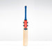 The Gray Nicolls Havoc 1.0 Pro Cricket Bat 2026 stands upright on a white background, featuring a blue grip, an orange and black striped label, and "HAVOC" on the front, offering exceptional balance by Gray Nicolls.
