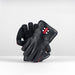 The Gray Nicolls Classic Pro Performance WK Gloves 2026 by Gray Nicolls are black, featuring Grade A leather, padding for comfort, and a palm with an octopus grip and textured surface. They are displayed upright on a white surface against a light grey background.