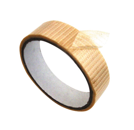 A Gray-Nicolls Fibreglass Roll by Gray Nicolls, perfect for cricket bat protection or securing, is shown with a small section peeled away from the roll on a white background.