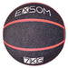 The Exsom Rubber Medicine Ball features a black textured rubber surface with two red stripes, EXSOM branding on top, and 7 KG marking—perfect for strength, conditioning, or functional training routines.