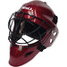 Wall Helmet : FM05 : red : side view