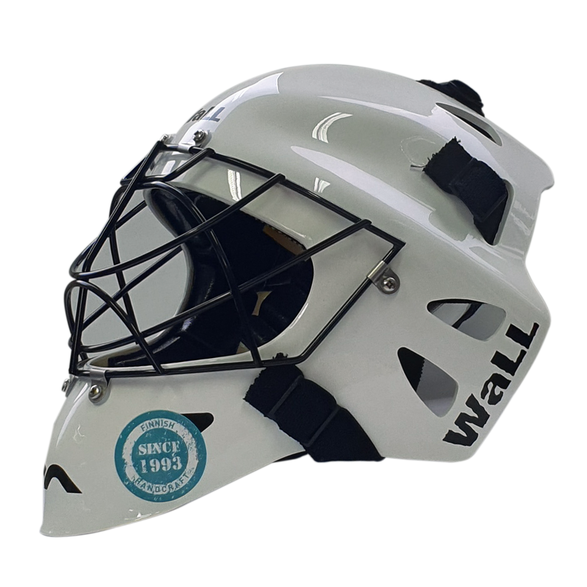 Wall Helmet : FM05 : white : side view