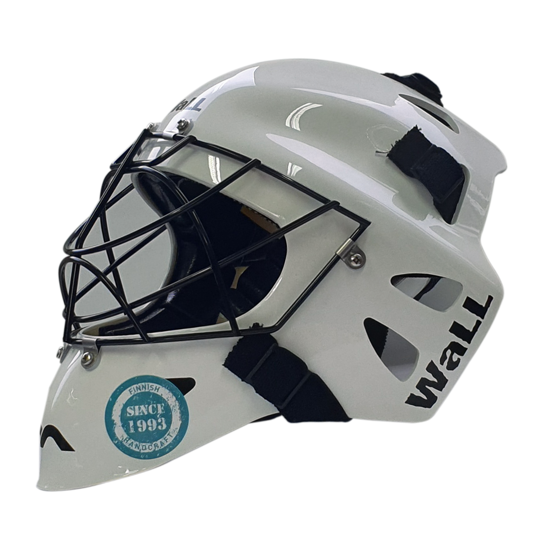 Wall Helmet : FM05 : white : side view