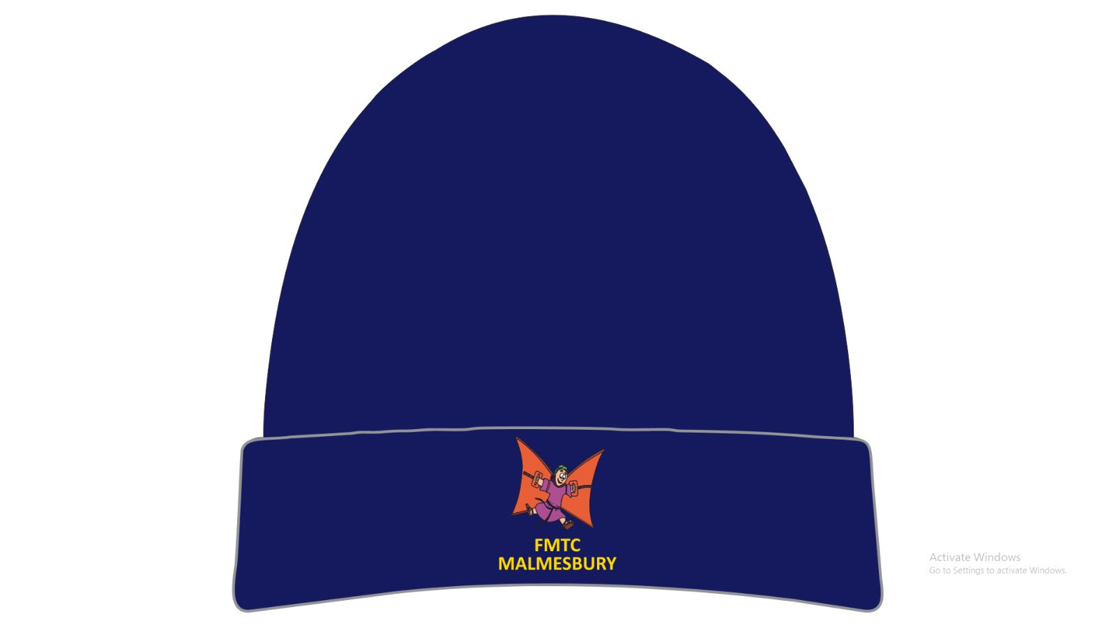 Flying Monk Beanie Hat (Navy)