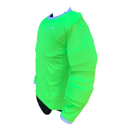 Mercian Pro GK Smock : CP44PRO : green : side view : long sleeve