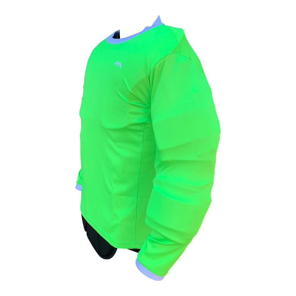 Mercian Pro GK Smock : CP44PRO : green : side view : long sleeve
