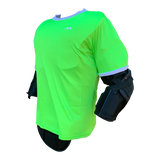 Mercian Pro GK Smock : CP44PRO : green : side view : short sleeve