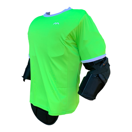 Mercian Pro GK Smock : CP44PRO : green : side view : short sleeve