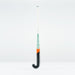 The Grays JB 5 Junior Hockey Stick 2026 stands upright against a plain white background, showcasing its Jumbow blade, white handle, teal and orange band, black curved blade, and the "Grays" brand printed vertically.