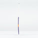 The Grays GT 3 Senior Hockey Stick 2026 stands upright on a white surface, featuring a white grip, purple shaft, and orange accent—perfect for players seeking balanced performance with moderate power and control.