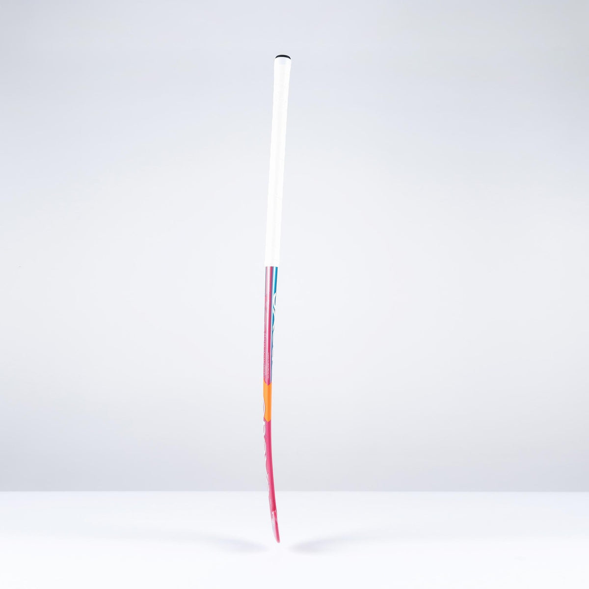 A Grays DB3Xi Dynabow Indoor Senior Hockey Stick 2026 stands upright against a plain white background, reflecting the all-round skills and precision characteristic of top-tier Grays equipment.